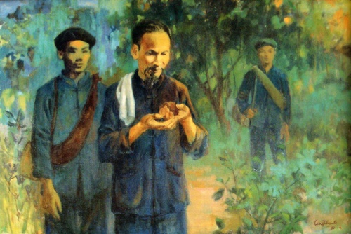 越南造型艺术中的胡志明主席形象